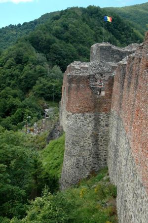 Citadela Poienari, sídlo Vlada III. Tepeša, grófa Drakulu 