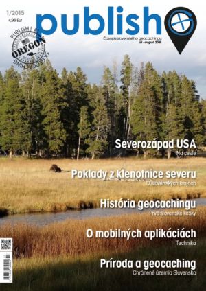 Časopis o geocachingu Publish číslo 2015/01