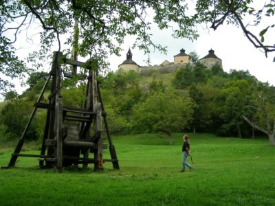 Katapult pod hradom Krásna Hôrka | Autor: schevka