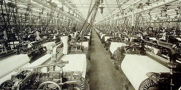 Textilná továreň kedysi